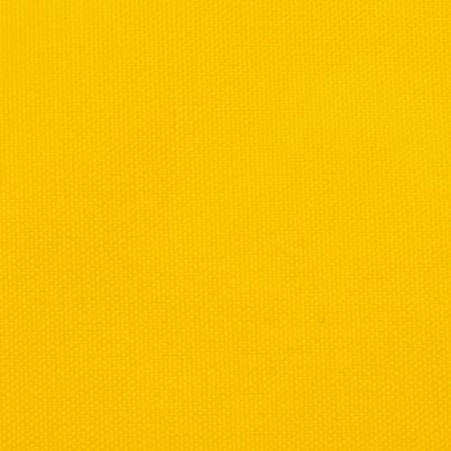 Voile de parasol Tissu Oxford rectangulaire 4x6 m Jaune - Photo n°2; ?>