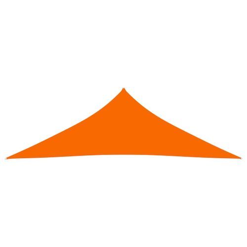Voile de parasol Tissu Oxford triangulaire 2,5x2,5x3,5 m Orange - Photo n°3; ?>