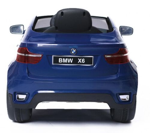 Voiture électrique 4x4 BMW X6 2x35W 12V bleu métallisé - Photo n°3; ?>