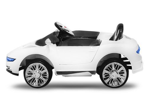 Voiture électrique Audi coupé sport blanche - Photo n°2; ?>