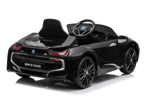 Voiture électrique enfant BMW I8 bleu - Photo n°3; ?>