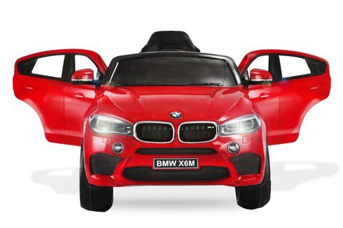 Voiture électrique enfant BMW X6M luxe rouge - Photo n°3; ?>