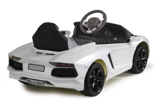 Voiture électrique Lamborghini aventador blanche - Photo n°2; ?>