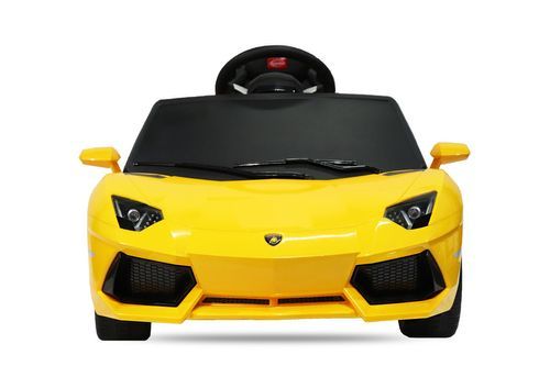 Voiture électrique Lamborghini aventador jaune - Photo n°2; ?>