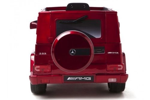Voiture électrique Mercedes G63 luxe rouge - Photo n°2; ?>