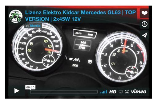 Voiture électrique Mercedes GL63 Top Version rouge - Photo n°3; ?>