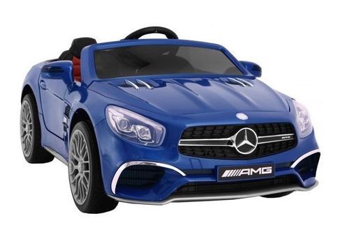 Voiture électrique Mercedes SL65 luxe bleu - Photo n°2; ?>