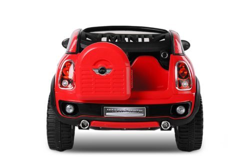 Voiture électrique rouge Mini Cooper Comberman 2x35W 12V - Photo n°3; ?>