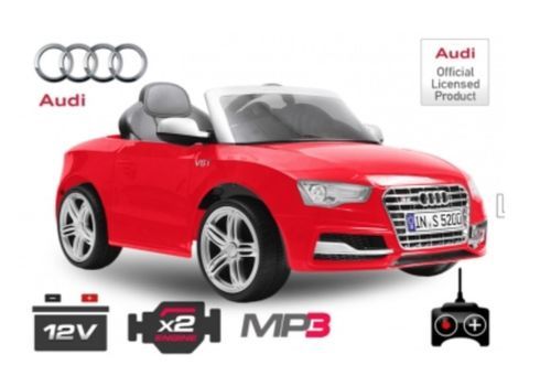 Voiture enfant électrique Audi S5 rouge - Photo n°2; ?>