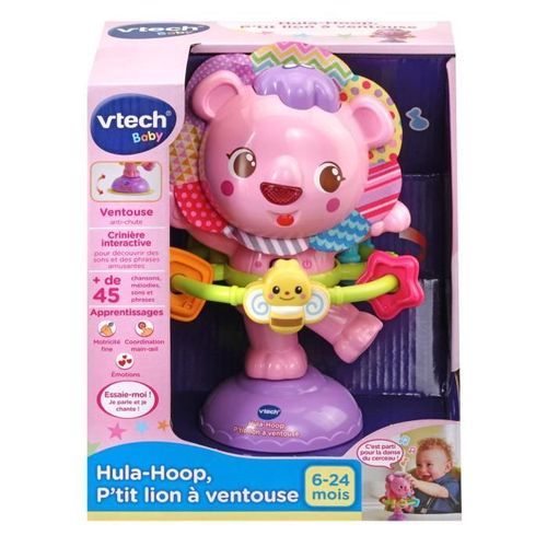 VTECH - 528055 - Hula Hoop, P'tit Lion a ventouse - Rose - Photo n°3; ?>