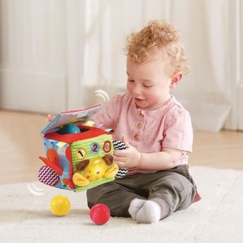 VTECH - 528205 - Cube Intéractif Eveil Sensoriel - Photo n°2; ?>