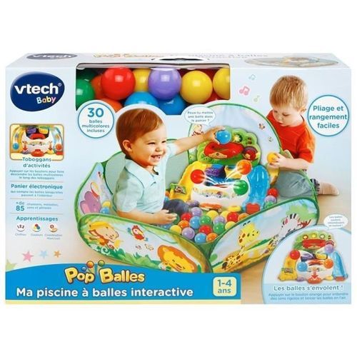 VTECH BABY - Ma piscine a balles interactive Pop'Balles - Photo n°3; ?>