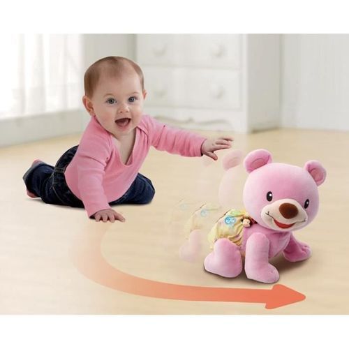 VTECH BABY - Ourson, 1,2,3 Suis-Moi - Rose - Photo n°2; ?>
