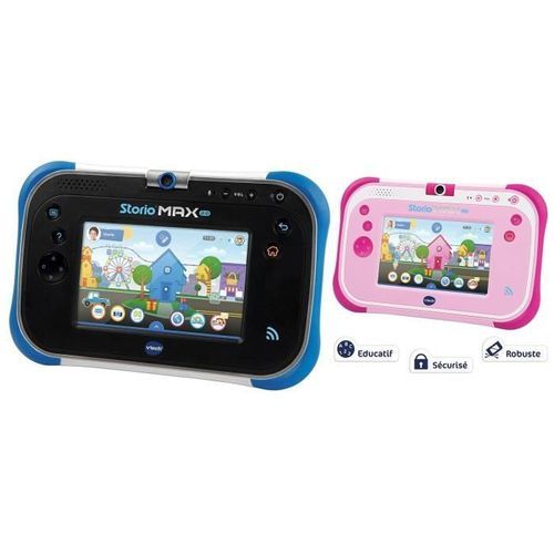 VTECH - Console Storio Max 2.0 5 Bleue - Tablette Éducative Enfant 5 Pouces - Photo n°3; ?>