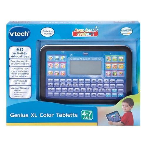 VTECH - Genius XL Color - Tablette Éducative Enfant - Noire - Photo n°3; ?>