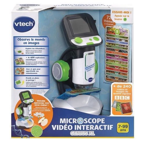 VTECH - Genius XL - Microscope Vidéo Interactif - Photo n°3; ?>