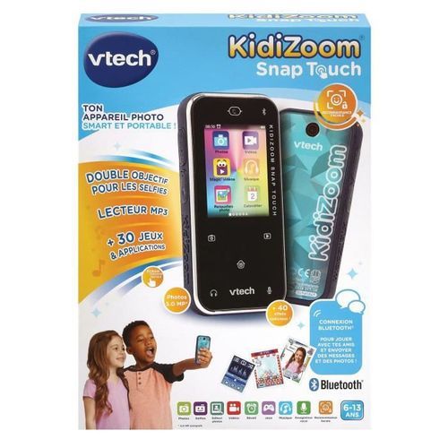 VTECH - Kidizoom Snap Touch Bleu - Appareil Photo Enfant - Photo n°3; ?>
