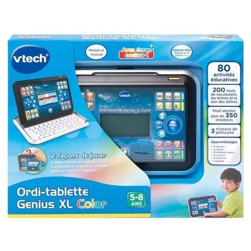 VTECH Ordi-Tablette Genius XL Color Noir - Photo n°3; ?>