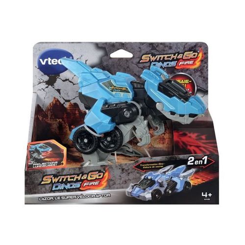 VTECH Switch & Go Dinos Fire - Lazor, Le Super Vélociraptor - Photo n°2; ?>