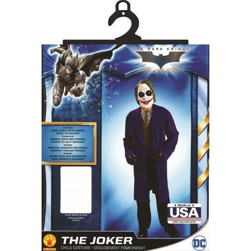 WARNER Déguisement classique Joker Dark Knight - Photo n°2; ?>
