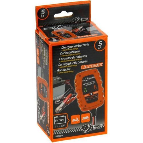 XL Perform Tools - Chargeur Batterie Automatique - Taille S - 6V/12V - 1A - Photo n°3; ?>