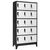 Anthracite/Blanc