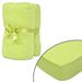2 draps-housses vert pomme en jersey de coton 180 x 200 - 200 x 220 cm - Photo n°1