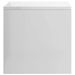 2 pcs Tables de chevet Blanc brillant 40 x 30 x 30 cm - Photo n°6