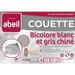 ABEIL Couette tempérée BICOLORE 140x200cm - Blanc & Gris chiné - Photo n°4