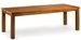 Table à manger extensible FALKANE – Bois d'acajou massif – 160 à 220 cm - Photo n°1