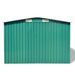 Abri de stockage pour jardin Métal Vert 257 x 205 x 178 cm - Photo n°4