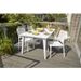 Table Lima 160 6 personnes - Design contemporain - Blanc - Photo n°2