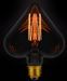 Ampoule décorative cœur filament incandescent ambré 40W (E27) - Photo n°3
