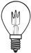 Ampoule LED rétro filament twist 3,4W (E14) Edison ronde - Photo n°3
