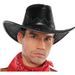 AMSCAN Chapeau Cowboy - Faux cuir - Photo n°1