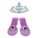 AMSCAN - Set d'accessoires Princesse - diademe et souliers - Photo n°3