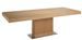 Table rectangulaire extensible bois plaqué chêne clair Minka - Photo n°2