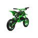Moto cross enfant 1000W vert 10/10 pouces Speedo - Photo n°2