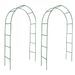 Arche de jardin 2 pcs pour plantes grimpantes - Photo n°1