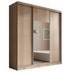 Armoire 3 portes coulissantes KERY 200 cm avec miroir – Design moderne - Photo n°1
