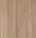 Armoire 5 portes chêne clairet bois blanc laqué Rony 225 - Photo n°5