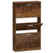 Armoire à chaussures en bois Puerto L 59 x H 108 x P 17 cm – 3 portes rabattables - Photo n°1