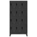 Armoire à casiers Anthracite 90x45x180 cm Acier - Photo n°2