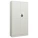 Armoire à casiers Gris clair 90x40x180 cm Acier - Photo n°1