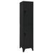 Armoire à casiers Noir 38x45x180 cm Acier 2 - Photo n°1