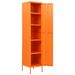 Armoire à casiers Orange 35x46x180 cm Acier - Photo n°6