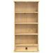 Armoire à CD Corona 52x17,5x103 cm bois de pin massif - Photo n°4