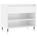 Armoire à chaussure Blanc brillant 70x36x60 cm Bois ingénierie - Photo n°1