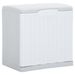 Armoire à chaussures Blanc 40x30x40 cm - Photo n°1