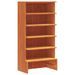 Armoire à chaussures marron 52x30x104 cm bois pin massif - Photo n°1